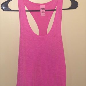Set of 2 Victoria’s Secret PINK racerback tanks